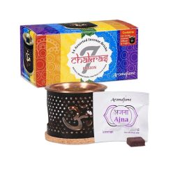   Aromafume 7 csakra válogatás füstölő edény / aroma diffúzor szett