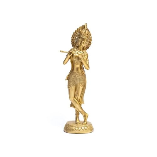 Krishna szobor - arany